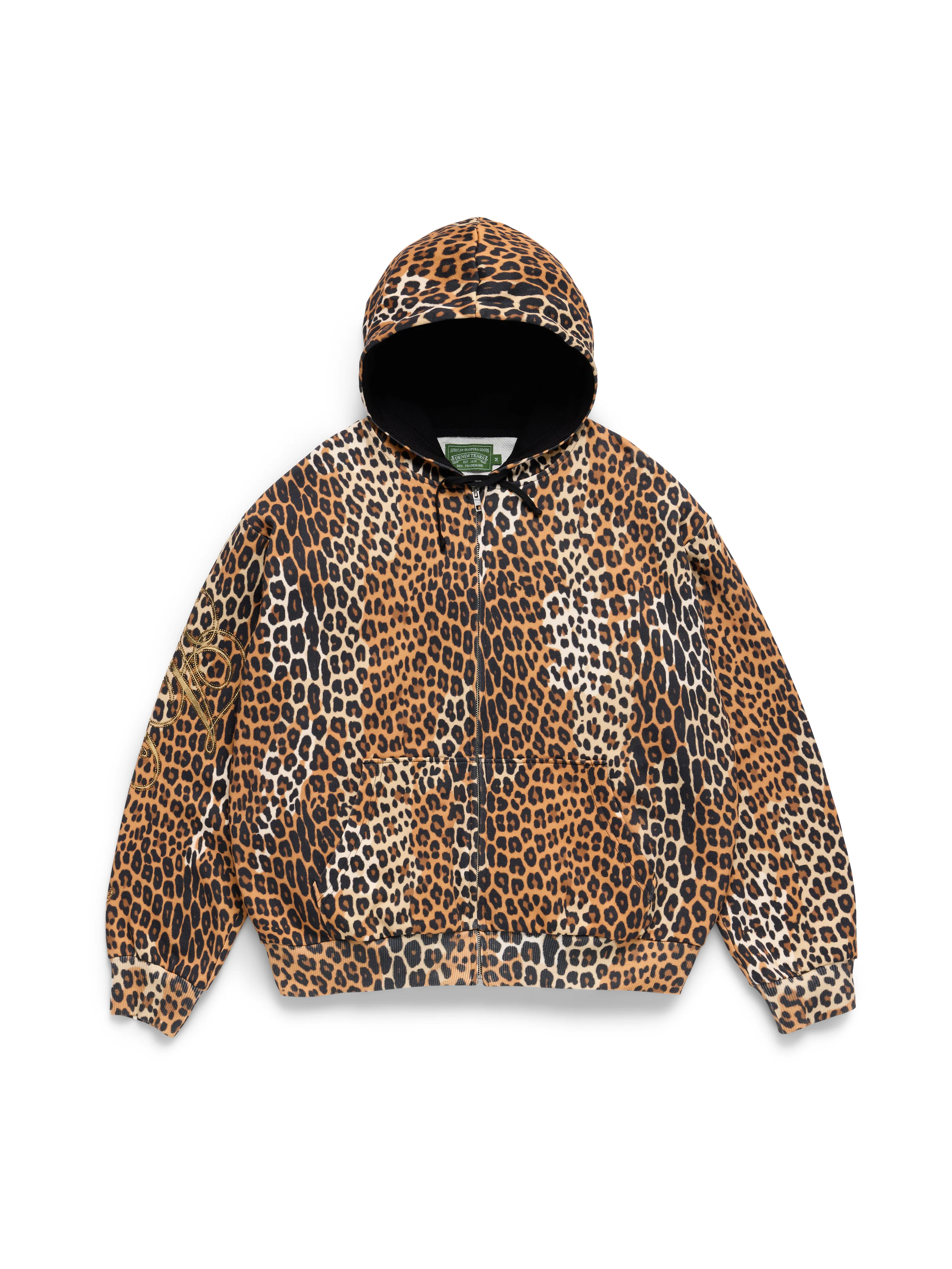 NAACP Andr?? Leon Talley Leopard Hoodie