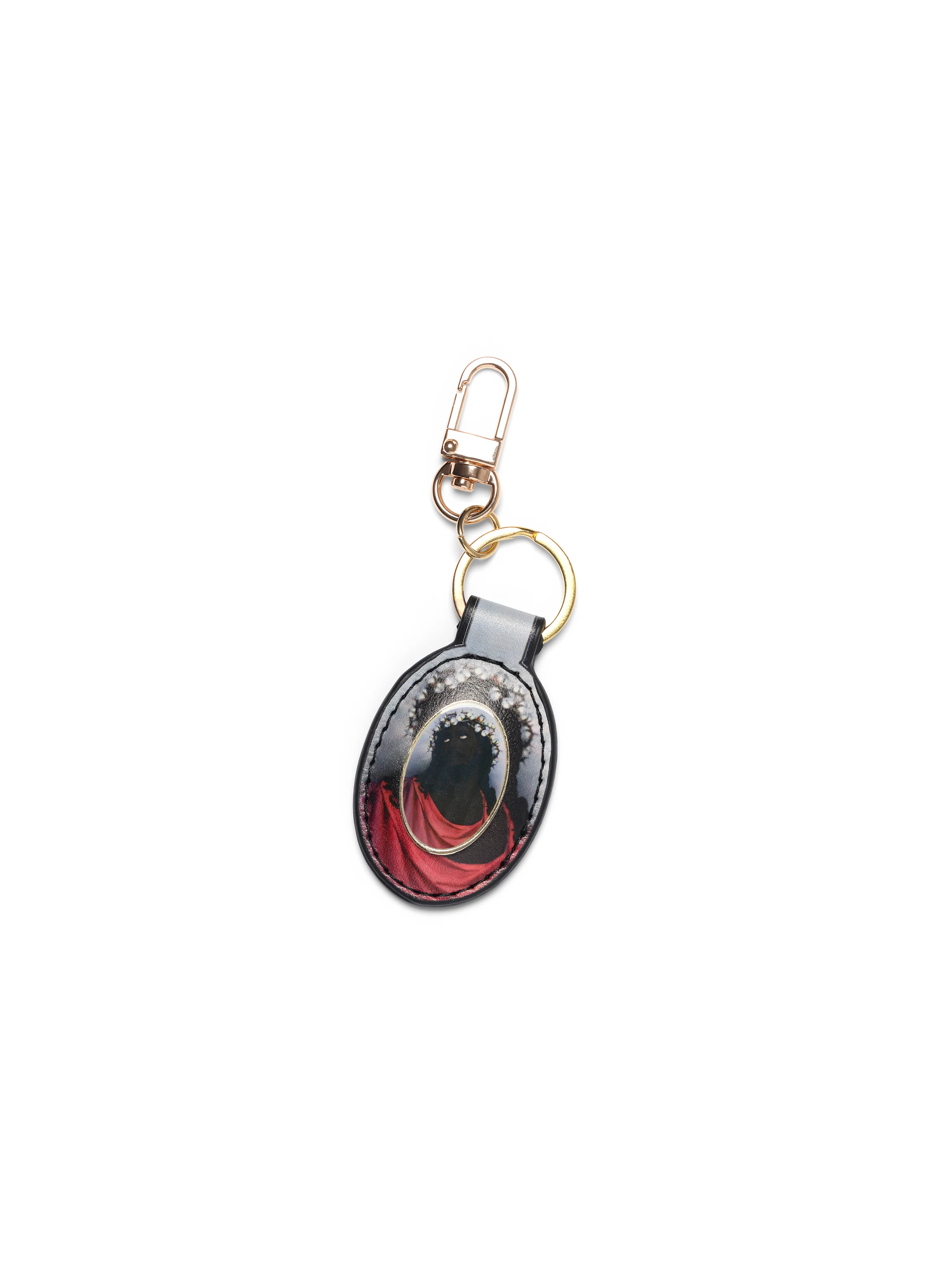 Black Jesus Key Fob