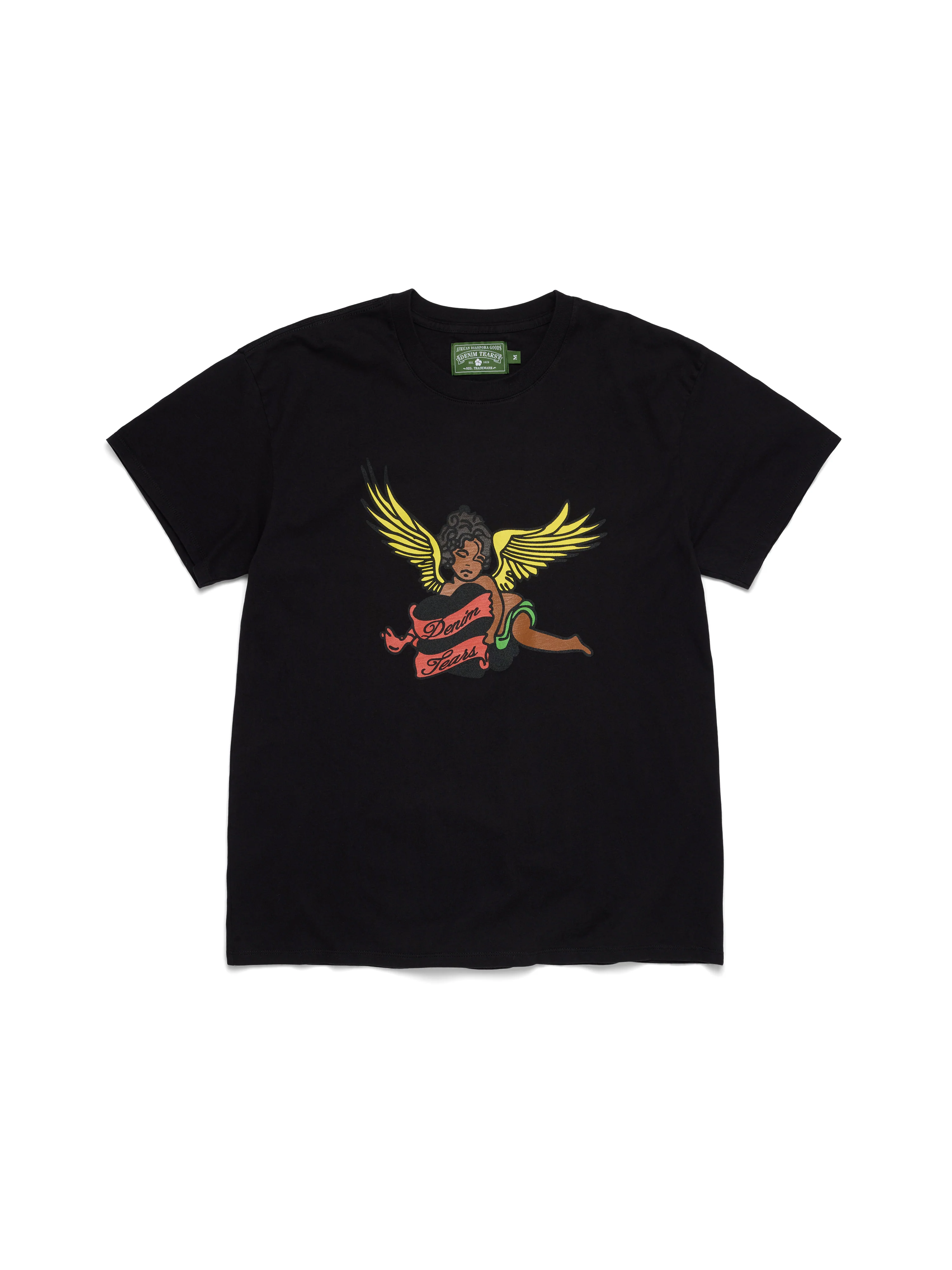 Black Cherub Tee Black