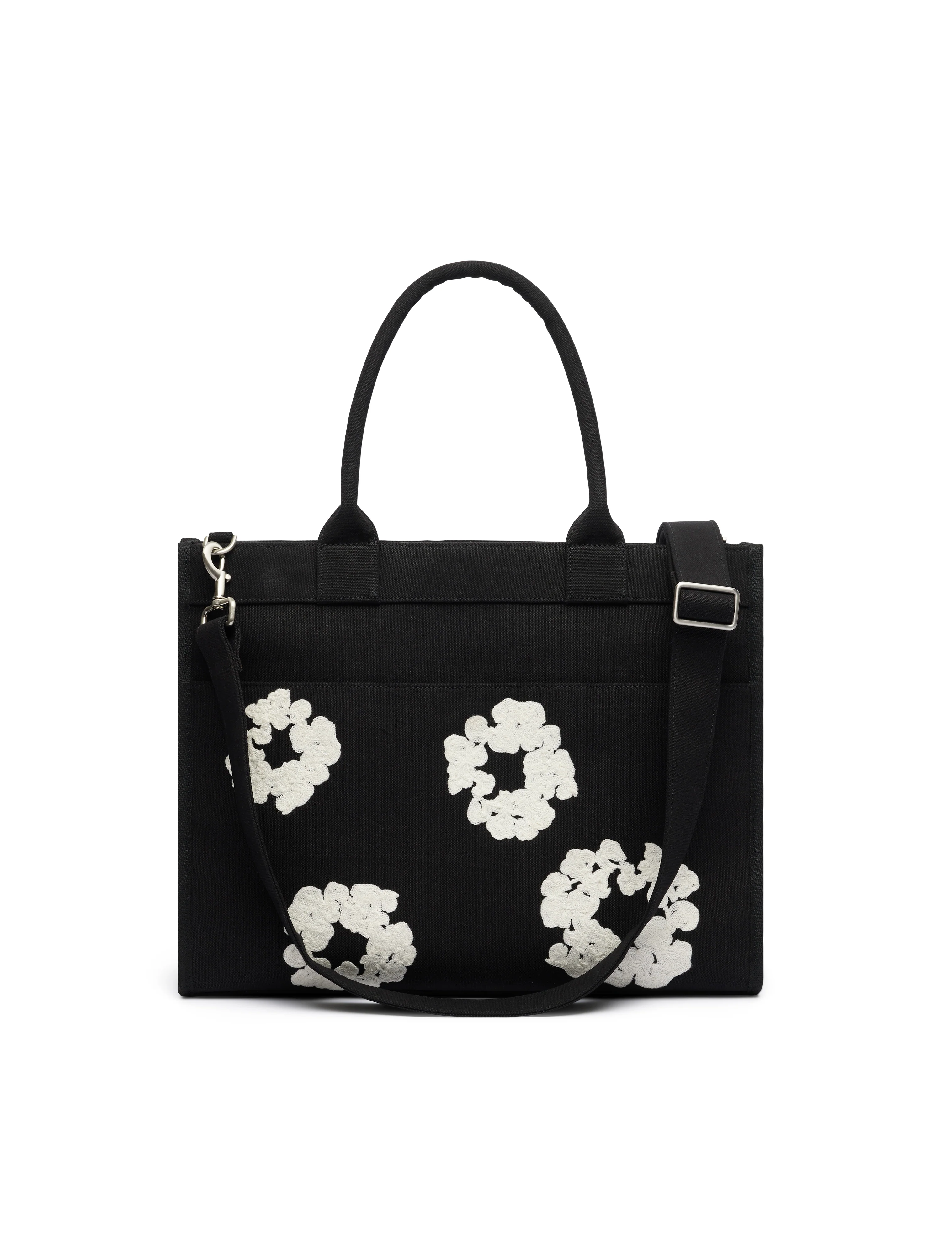 Cotton Wreath Canvas Bag Large