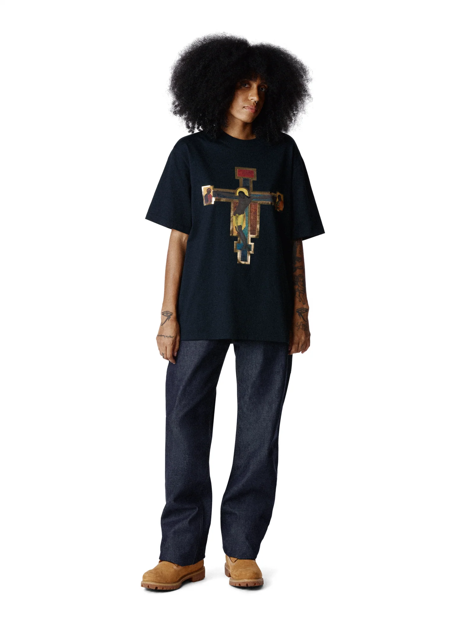 Crucifixion Tee Black