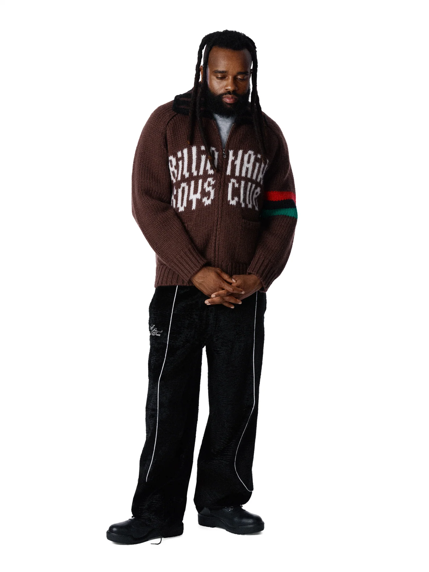 Billionaire Boys Club Andr?? Leon Talley Knit Zip Sweater