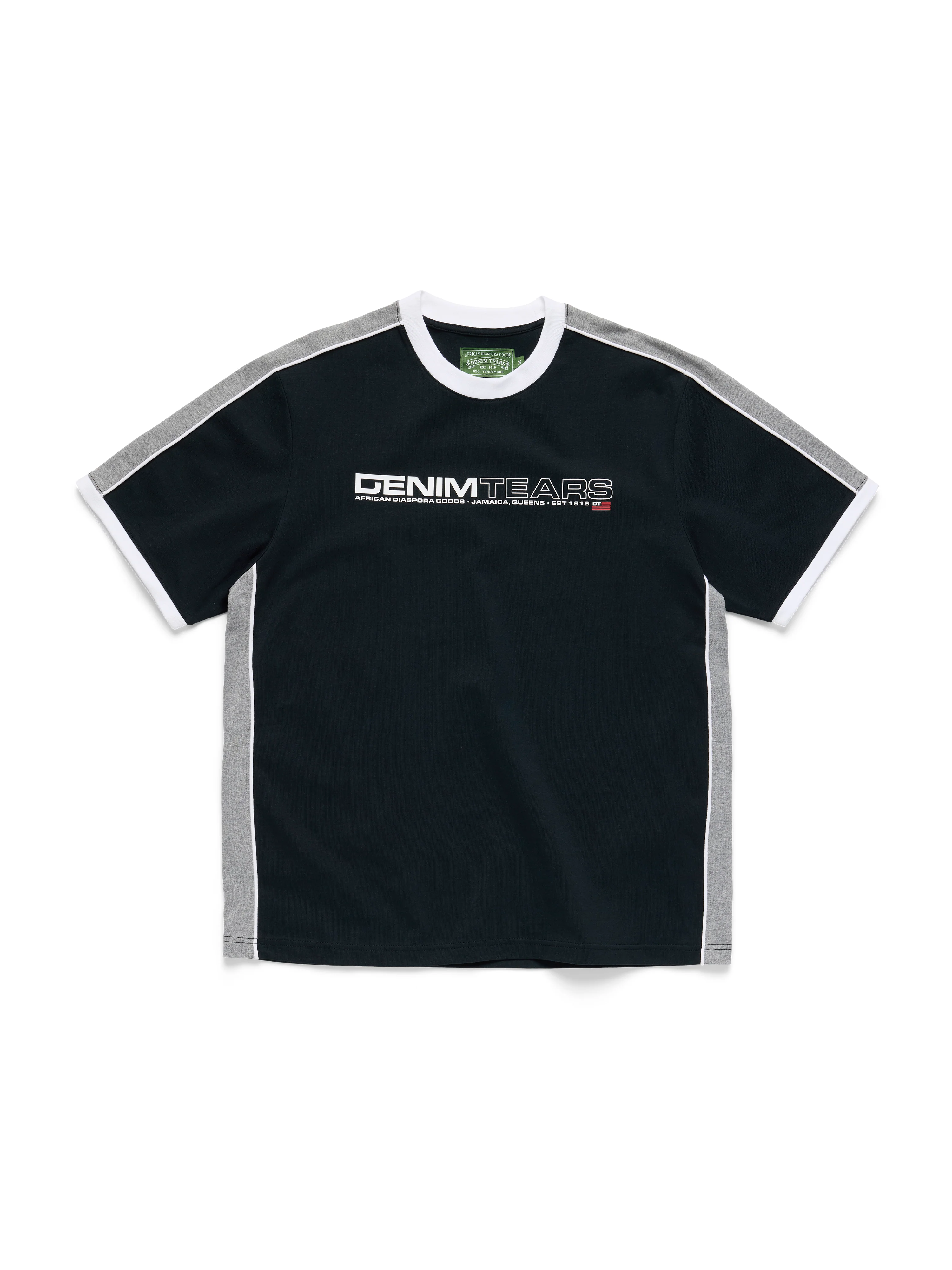 Paneled Tee Black